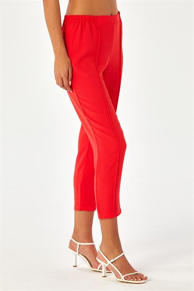 Beli Lastikli Önü Dikişli Pantolon 024-3506