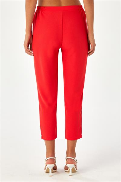 Beli Lastikli Önü Dikişli Pantolon 024-3506