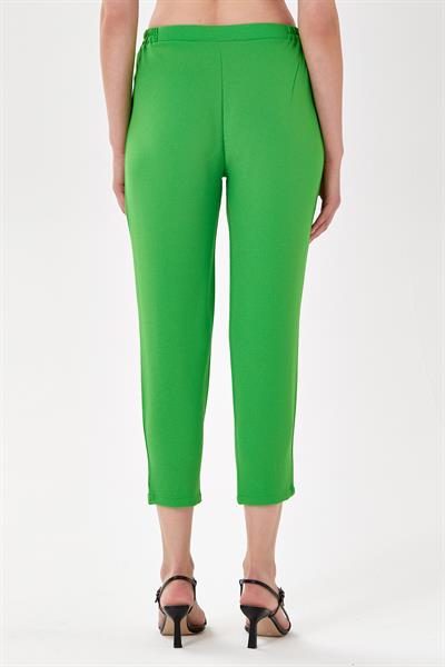 Beli Lastikli Önü Dikişli Pantolon 024-3506