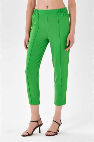 Beli Lastikli Önü Dikişli Pantolon 024-3506