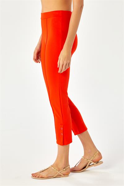Beli Lastikli Paçası Çıtçıtlı Pantolon 024-2009