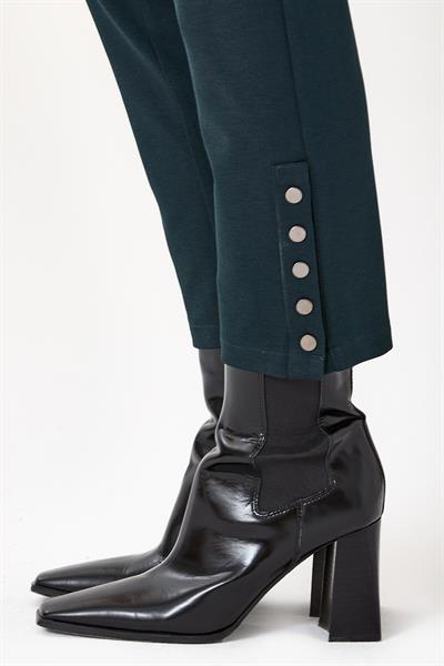 Beli Lastikli Paçası Çıtçıtlı Pantolon 245-2009