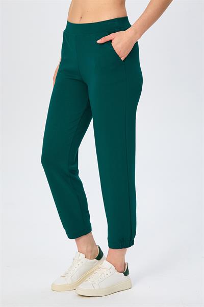Beli Lastikli Paçası Lastik Detaylı Cepli Pantolon 026-2107