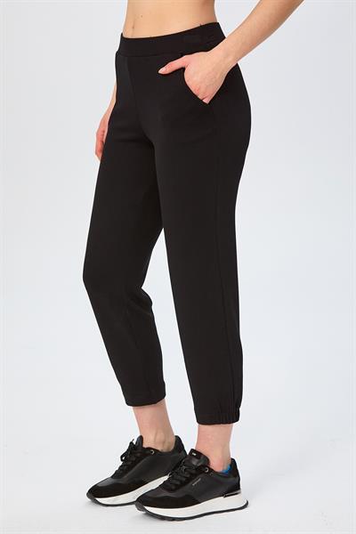 Beli Lastikli Paçası Lastik Detaylı Cepli Pantolon 026-2107