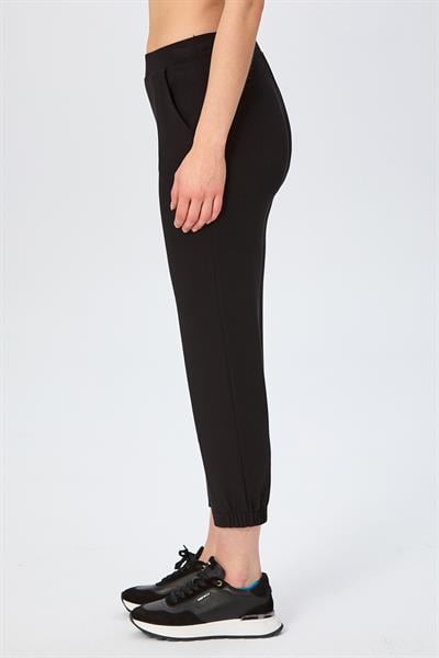 Beli Lastikli Paçası Lastik Detaylı Cepli Pantolon 026-2107