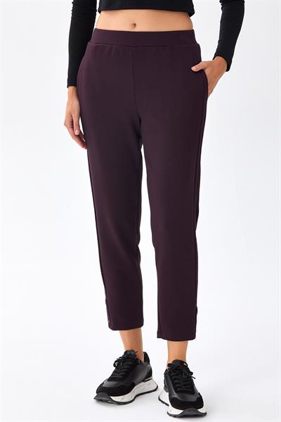 Beli Lastikli Paçası Rivetli Cepli Pantolon 256-2103