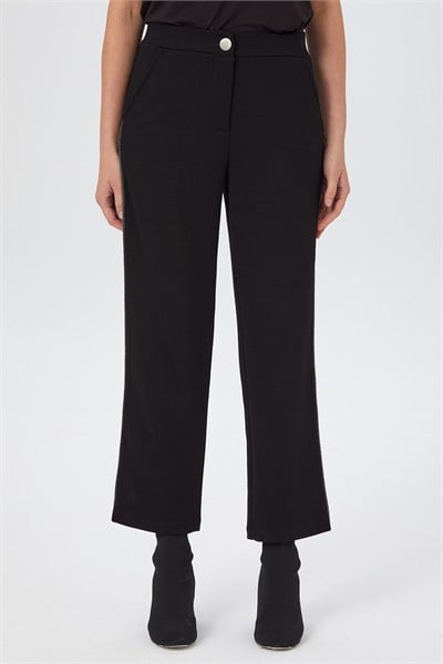 Beli Lastikli Şerit Detaylı Pantolon 267-2105