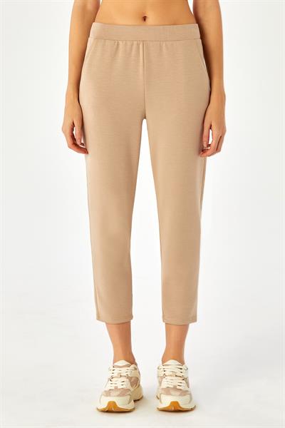 Beli Lastikli ve Cepli Pantolon 024-2103