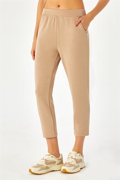 Beli Lastikli ve Cepli Pantolon 024-2103