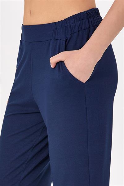 Beli Lastikli Cepli Capri Pantolon 025-2006