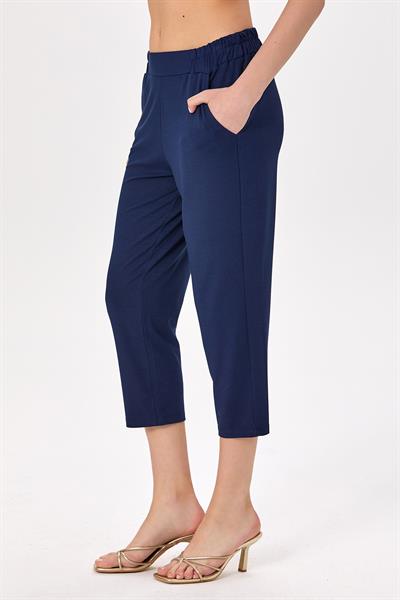 Beli Lastikli Cepli Capri Pantolon 025-2006