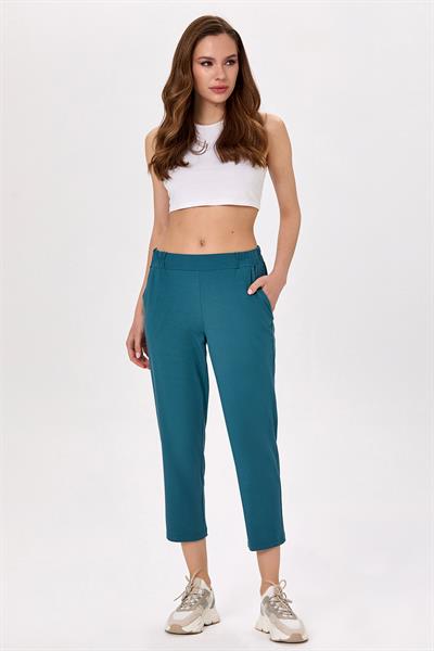 Beli Lastikli Cepli Capri Pantolon 025-2006