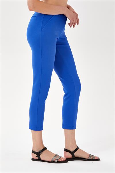 Beli Lastikli ve Çıtçıtlı Pantolon 024-2013