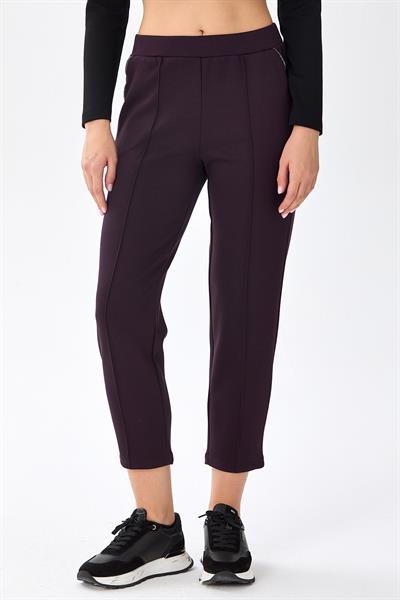 Beli Lastikli Cepleri Taş Şerit Detaylı Pantolon 256-2107