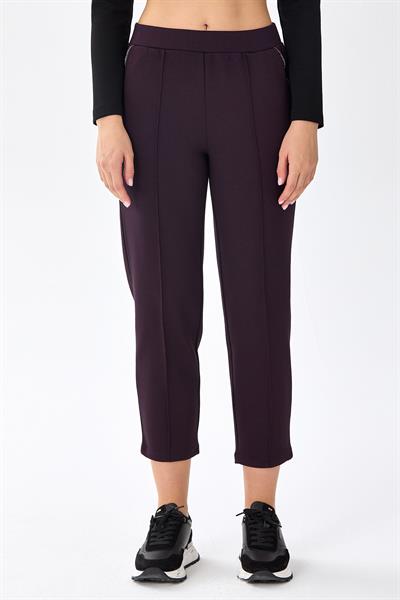 Beli Lastikli Cepleri Taş Şerit Detaylı Pantolon 256-2107