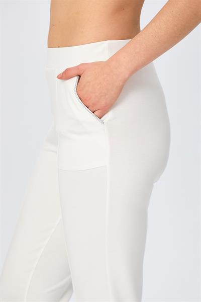 Cep Detaylı Beli Lastikli Pantolon 026-2111