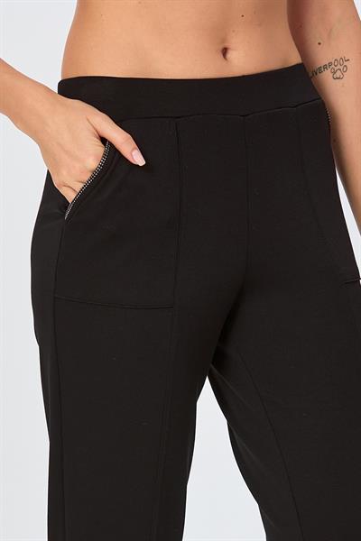 Cep Detaylı Beli Lastikli Pantolon 026-2111