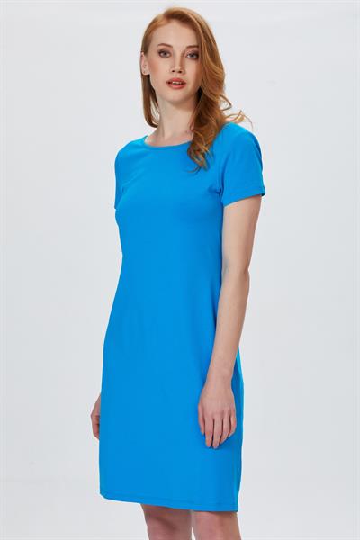 Çift Taraflı Kesikli Elbise 022-2524