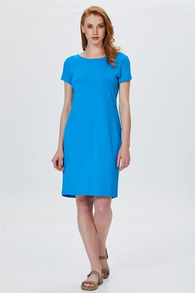 Çift Taraflı Kesikli Elbise 022-2524