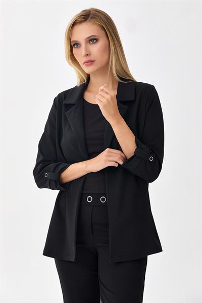 Kolları Apoletli Ceket 256-4401