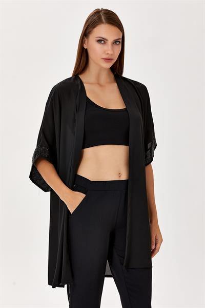 Kolları Payet Detaylı Ceket  024-4410