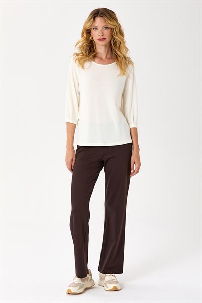 Kolu Nervürlü ¾ Kol Bluz 245-1002