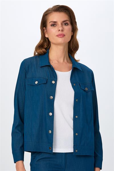 Önü Çıtçıtlı Cepli Ceket 026-4400