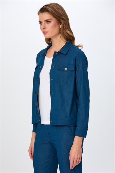 Önü Çıtçıtlı Cepli Ceket 026-4400