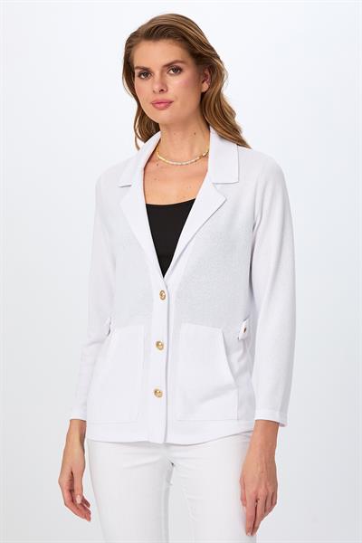 Önü Düğmeli Cep Detaylı Hırka 026-4401