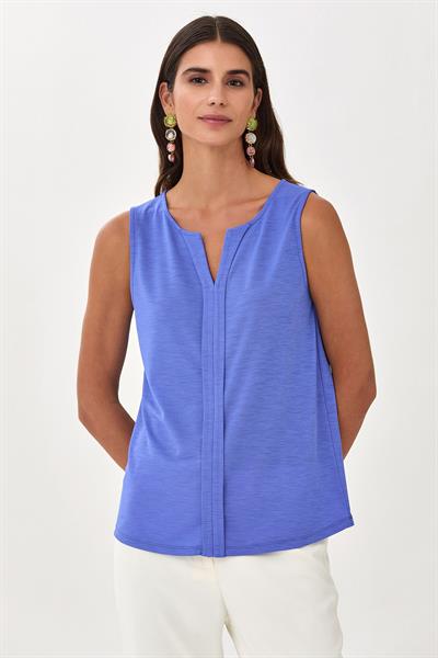 Önü Patlı Kolsuz Bluz 025-1021