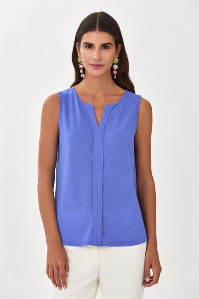 Önü Patlı Kolsuz Bluz 025-1021