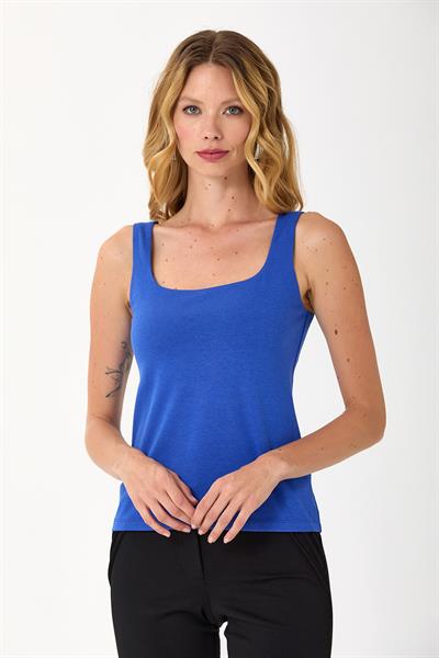 U Yaka Kalın Askılı Atlet 245-1103