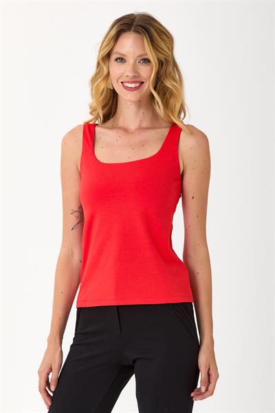 U Yaka Kalın Askılı Atlet 245-1103