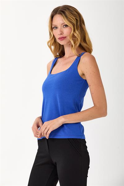 U Yaka Kalın Askılı Atlet 245-1103