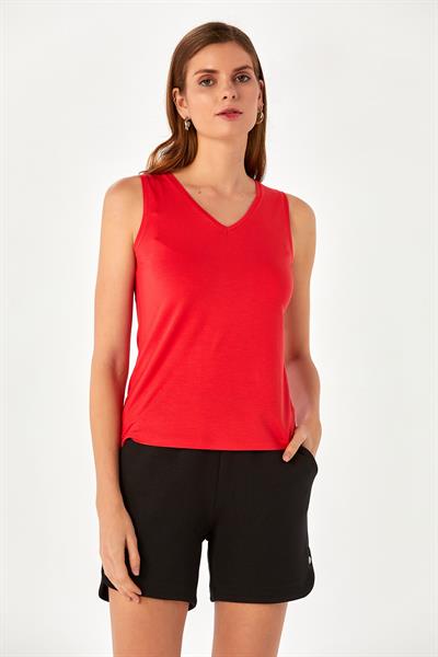 V Yaka Kolsuz Basic Bluz 024-1043