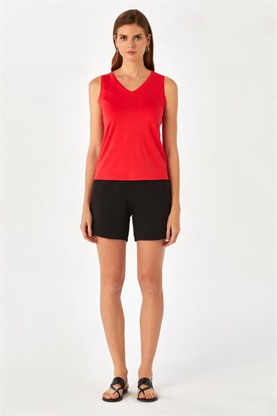 V Yaka Kolsuz Basic Bluz 024-1043