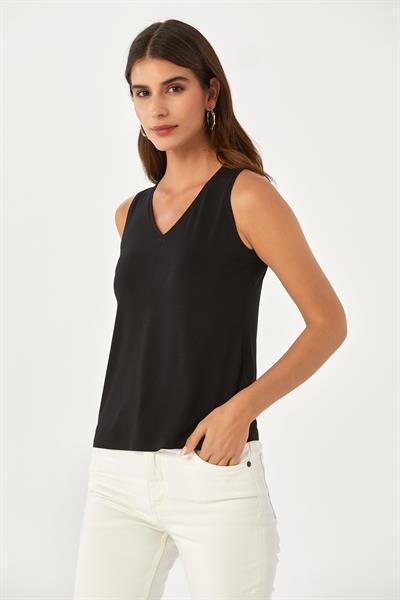 V Yaka Kolsuz Basic Bluz 024-1043