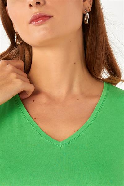 V Yaka Kolsuz Basic Bluz 024-1043