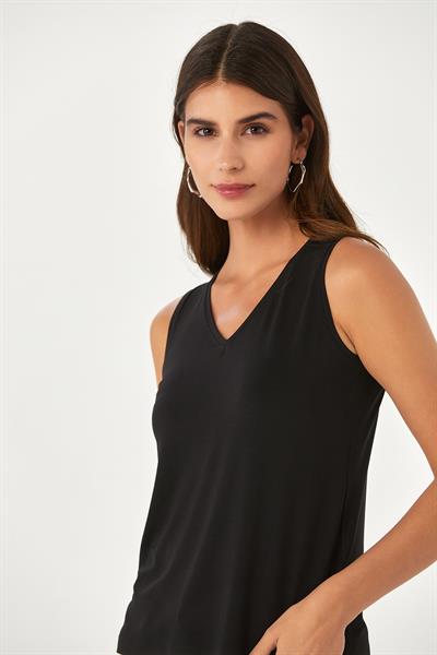 V Yaka Kolsuz Basic Bluz 024-1043
