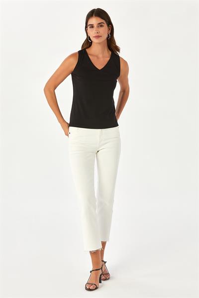 V Yaka Kolsuz Basic Bluz 024-1043