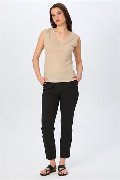 V Yaka Kolsuz Bluz 026-1019