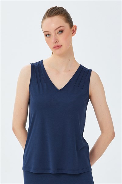 V Yaka Kolsuz Bluz 026-1034