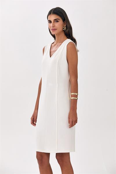 V Yaka Kolsuz Elbise 025-2525