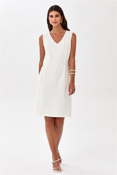 V Yaka Kolsuz Elbise 025-2525