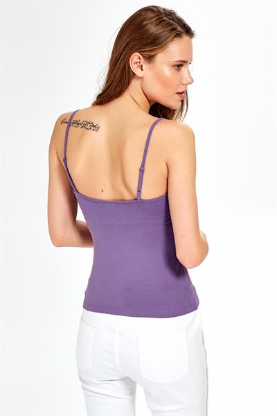 Yakası Dantelli Askılı Atlet 099-6001