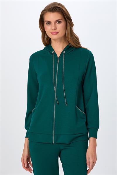 Yakası ve Cepleri Taş Şerit Detaylı S-Shirt 026-2120