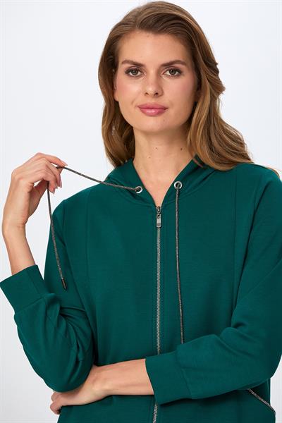 Yakası ve Cepleri Taş Şerit Detaylı S-Shirt 026-2120