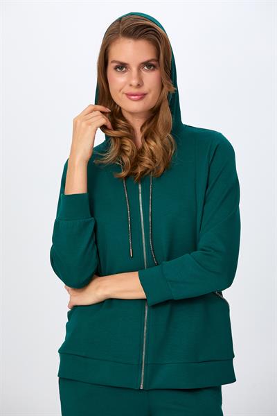 Yakası ve Cepleri Taş Şerit Detaylı S-Shirt 026-2120