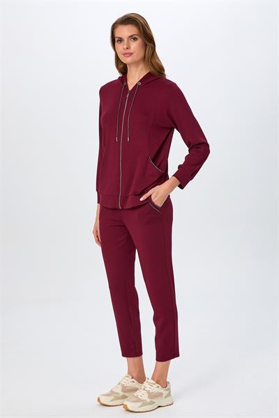 Yakası ve Cepleri Taş Şerit Detaylı S-Shirt 026-2120