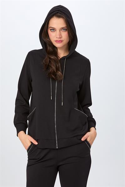 Yakası ve Cepleri Taş Şerit Detaylı S-Shirt 026-2120